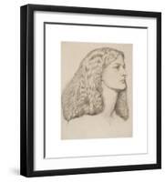 Anne Miller - Stare-Dante Gabriel Rossetti-Framed Premium Giclee Print