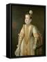 Anne of Austria (1549-80) Queen of Spain, c.1571-Alonso Sanchez Coello-Framed Stretched Canvas