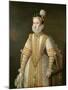 Anne of Austria (1549-80) Queen of Spain, c.1571-Alonso Sanchez Coello-Mounted Giclee Print