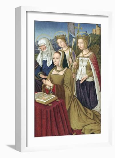 Anne of Brittany, Duchess of Brittany and Queen of France-null-Framed Giclee Print