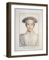 Anne of Cleves, 1539, (1796)-Francesco Bartolozzi-Framed Giclee Print