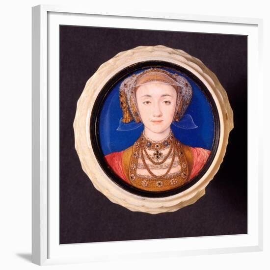 Anne of Cleves, 1539-Hans Holbein the Younger-Framed Giclee Print