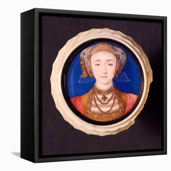 Anne of Cleves, 1539-Hans Holbein the Younger-Framed Stretched Canvas