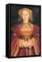 Anne of Cleves-Hans Holbein the Younger-Framed Stretched Canvas