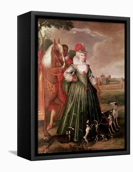 Anne of Denmark, 1617-Paul van Somer-Framed Stretched Canvas