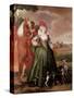 Anne of Denmark, 1617-Paul van Somer-Stretched Canvas
