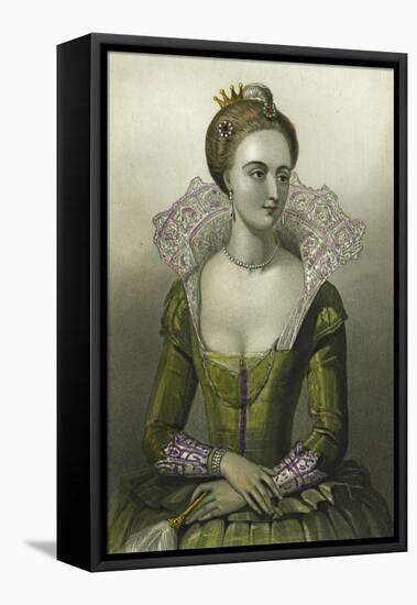 Anne of Denmark, Queen Consort of James I of Great Britain, 1856-null-Framed Stretched Canvas