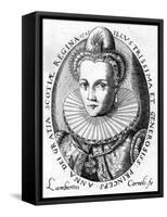 Anne of Denmark, Queen Consort of King James I of England and VI of Scotland-null-Framed Stretched Canvas