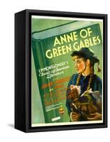 Anne of Green Gables, Anne Shirley, 1934-null-Framed Stretched Canvas