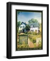 Anne of Green Gables House-Old Red Truck-Framed Giclee Print