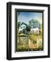 Anne of Green Gables House-Old Red Truck-Framed Giclee Print