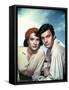 ANNE OF THE INDIES, 1951 directed by JACQUES TOURNEUR Jean Peters and Louis Jourdan (photo)-null-Framed Stretched Canvas