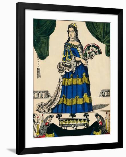 Anne, Queen of Great Britain and Ireland from 1702, (1932)-Rosalind Thornycroft-Framed Giclee Print