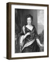 Anne, Queen of Great Britain and Ireland from 1702-Godfrey Kneller-Framed Giclee Print