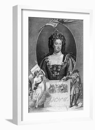 Anne, Queen of Great Britain-James Neagle-Framed Giclee Print