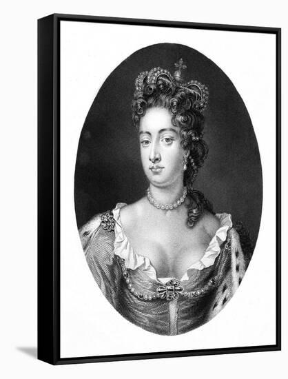 Anne Queen of Great Britain-Godfrey Kneller-Framed Stretched Canvas