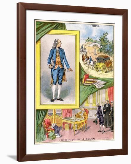 Anne Robert Jacques Turgot, French Economist and Statesman, 1898-null-Framed Giclee Print