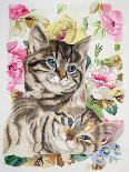 Kittens and Teddy-Anne Robinson-Giclee Print