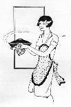 Housewife with Soup 1930-Anne Rochester-Mounted Art Print