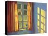 Anne's Window-Pam Ingalls-Stretched Canvas