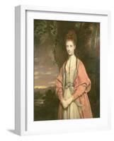 Anne Seymour Damer-Sir Joshua Reynolds-Framed Giclee Print