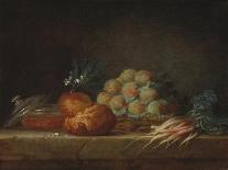 Still Life with Brioche, Fruit and Vegetables, 1775-Anne Vallayer-coster-Giclee Print