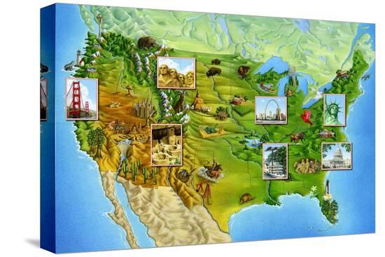 Stretched Canvas Print, , large