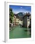 Annecy, Lake Annecy, Rhone Alpes, France, Europe-Stuart Black-Framed Photographic Print