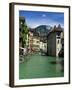 Annecy, Lake Annecy, Rhone Alpes, France, Europe-Stuart Black-Framed Photographic Print