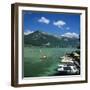 Annecy, Lake Annecy, Rhone Alpes, France, Europe-Stuart Black-Framed Photographic Print