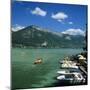 Annecy, Lake Annecy, Rhone Alpes, France, Europe-Stuart Black-Mounted Photographic Print