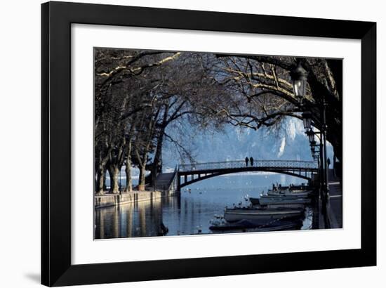 Annecy Lake, France-Francillon-Framed Art Print