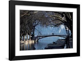 Annecy Lake, France-Francillon-Framed Art Print