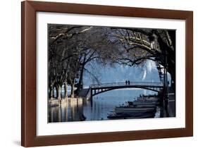 Annecy Lake, France-Francillon-Framed Art Print