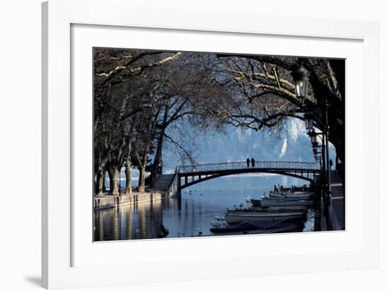 Annecy Lake, France-Francillon-Framed Art Print