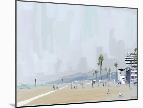 Annenberg Beach House-Pete Oswald-Mounted Art Print