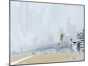 Annenberg Beach House-Pete Oswald-Mounted Art Print