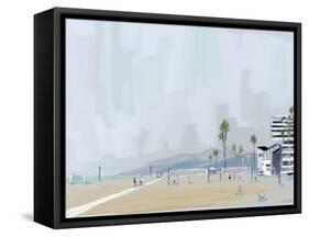 Annenberg Beach House-Pete Oswald-Framed Stretched Canvas