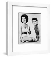 Annette Funicello & Frankie Avalon-null-Framed Photo