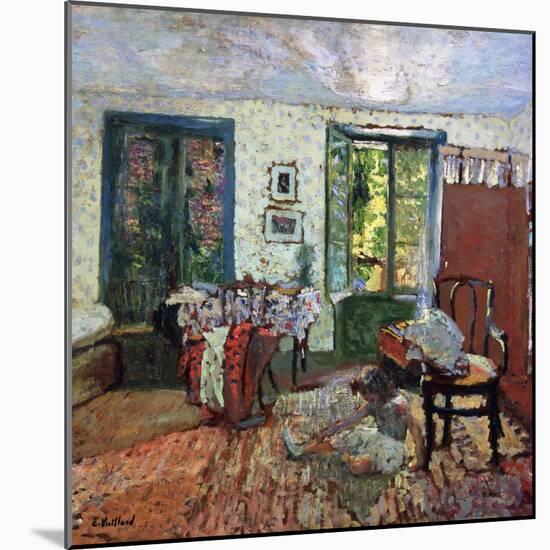 Annette in an Interior-Edouard Vuillard-Mounted Giclee Print