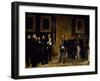 Annexation of Italy Presented to Victor Emmanuel II by Tuscan Delegates-Giovanni Mochi-Framed Giclee Print