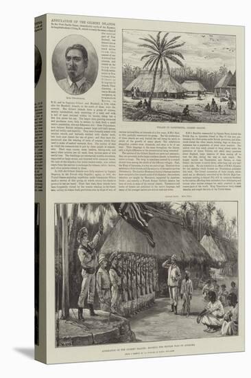 Annexation of the Gilbert Islands-William Heysham Overend-Stretched Canvas