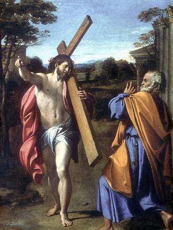 Christ Appearing to Saint Peter on the Appian Way, 1601-1602