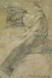 Study of a Male Nude-Annibale Carracci-Giclee Print