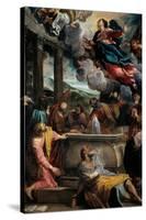 Annibale Carracci / 'The Assumption of the Virgin Mary', ca. 1587, Italian School, Oil on canva...-ANNIBALE CARRACCI-Stretched Canvas