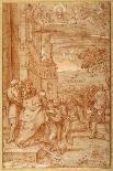 Venus, Adonis and Cupid, Ca. 1590-Annibale Carracci-Giclee Print