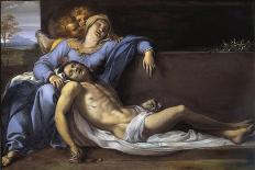 Lamentation of Christ (Pieta)-Annibale Carrache-Stretched Canvas