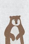 Brown Bear-Annie Bailey Art-Art Print