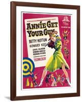 Annie Get Your Gun, Betty Hutton, 1950-null-Framed Art Print