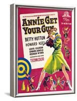 Annie Get Your Gun, Betty Hutton, 1950-null-Framed Art Print